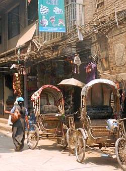 Street scene, Thamel, KTM