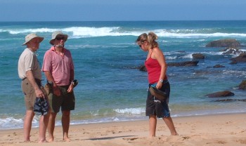 The beaches in Australia were delightful