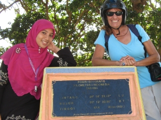 Sue, and Arifa, who "rescued" us from the monkeys