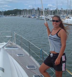 Arriving in Manly Marina to clear OZ Customs