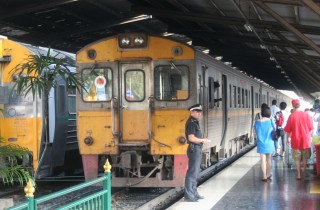 The Bangkok train station - the hub of the city