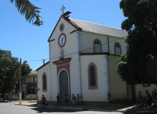 Catholic church, Hellville, Nosy Be, Madagascar