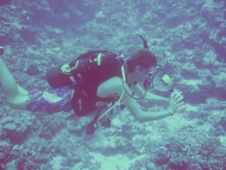 I love scuba diving and underwater photography!