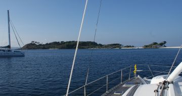 Good snorkeling at Cinque Islands anchorage, Andaman Islands