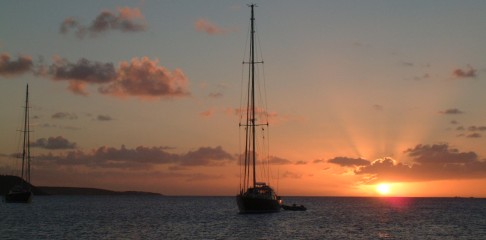 Sunset in Crocus Bay, Anguilla