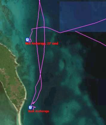 Dodola anchorages and approaches