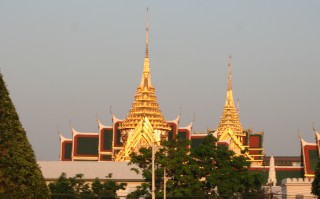 Evening light on the Royal Palace, Bangkok
