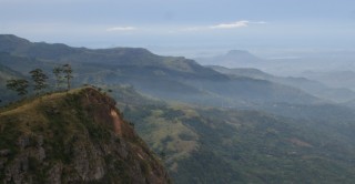 View near Lipton's Seat, over the escarpment