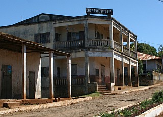 Mainstreet in Joffreville, Madagascar