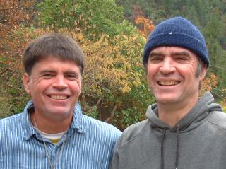 Jon and his brother Tony, November 2006