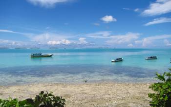 Maratua Lagoon, Kalimantan. Back in Indoesia!