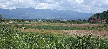 The Muang Sing valley was agricultural & not so interesting