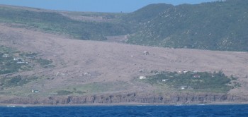 Montserrat village wiped out by the volcano