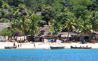 Village on Nosy Komba Madagascar