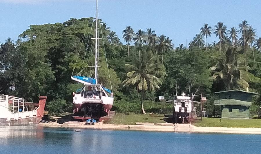 Ocelot on Noel's big slipway