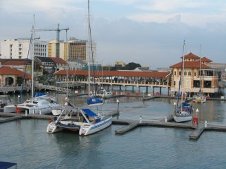 Marina in Penang, and QEII night club, Georgetown. Malaysia