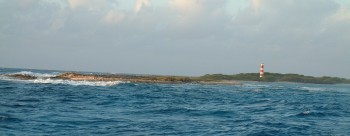 Lighthouse at the entrance to Los Roques