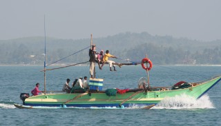 Sri Lankan fishermen were friendly and courteous.