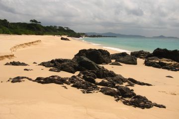 Beautiful beach on Rutland Island, Andaman Islands, India