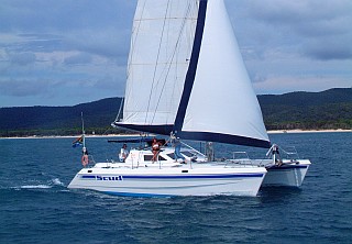 A nice 5 knots in Moreton Bay, Australia