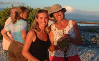 Fiona and Sue celebrate almost mutual birthdays