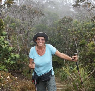 On the Mesilau Trail under Mt. Kinabalu