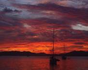 Sunset at Kuah Harbor, Langkawi, Malaysia