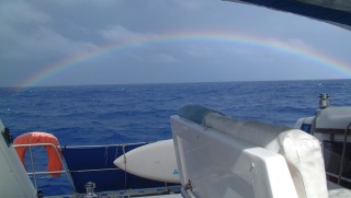 This rainbow actually developed into a full Double!